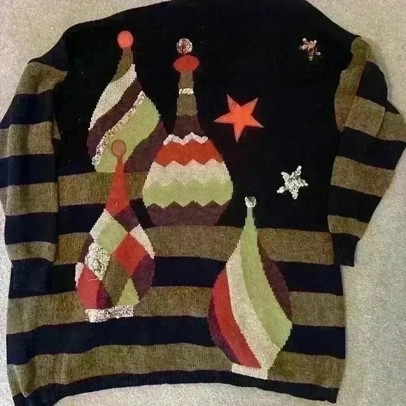 Vintage Fall Oversized Sweater - Picture 5 of 7